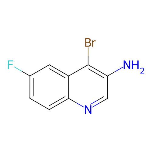 4-溴-6-氟喹啉-3-胺,4-Bromo-6-fluoroquinolin-3-amine