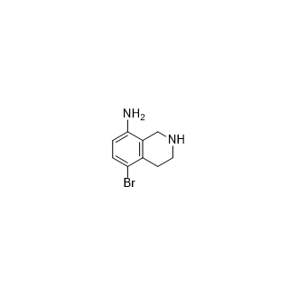 5-溴-1,2,3,4-四氢异喹啉-8-胺,5-Bromo-1,2,3,4-tetrahydroisoquinolin-8-amine