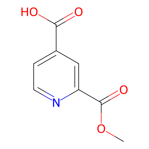 吡啶-2,4-二羧酸-2-甲酯,2-(Methoxycarbonyl)isonicotinic acid