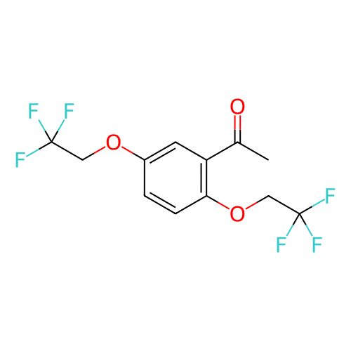 2,5-双(2,2,2-三氟乙氧基)苯乙酮,1-(2,5-Bis(2,2,2-trifluoroethoxy)phenyl)ethanone