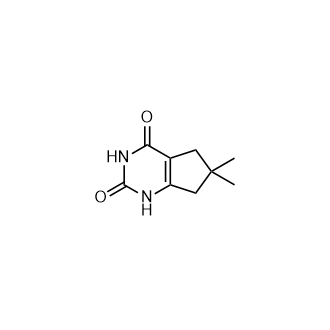 6,6-二甲基-6,7-二氢-1H-环戊二烯并[d]嘧啶-2,4(3H,5H)-二酮,6,6-Dimethyl-6,7-dihydro-1H-cyclopenta[d]pyrimidine-2,4(3H,5H)-dione