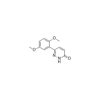 6-(2,5-二甲氧基苯基)哒嗪-3(2H)-酮,6-(2,5-Dimethoxyphenyl)pyridazin-3(2H)-one