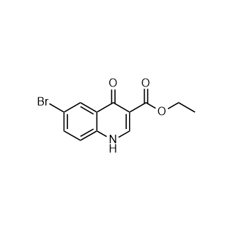 4-羟基-6-溴喹啉-3-羧酸乙酯,Ethyl 6-bromo-4-oxo-1,4-dihydroquinoline-3-carboxylate