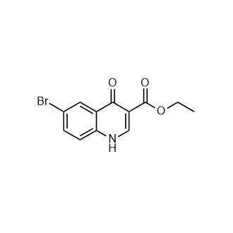 4-羥基-6-溴喹啉-3-羧酸乙酯,Ethyl 6-bromo-4-oxo-1,4-dihydroquinoline-3-carboxylate