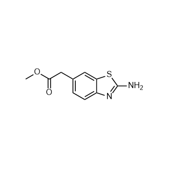2-(2-氨基苯并[d]噻唑-6-基)乙酸甲酯,Methyl 2-(2-aminobenzo[d]thiazol-6-yl)acetate