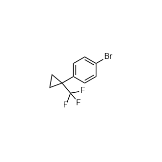 1-溴-4-(1-(三氟甲基)環(huán)丙基)苯,1-Bromo-4-(1-(trifluoromethyl)cyclopropyl)benzene