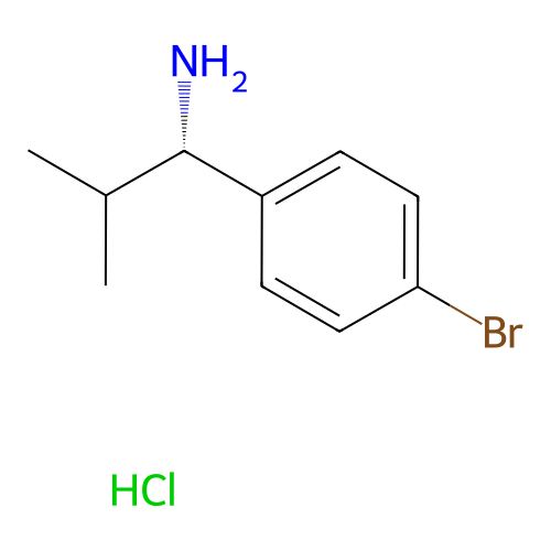 (S)-1-(4-溴苯基)-2-甲基丙-1-胺鹽酸鹽,(S)-1-(4-Bromophenyl)-2-methylpropan-1-amine hydrochloride