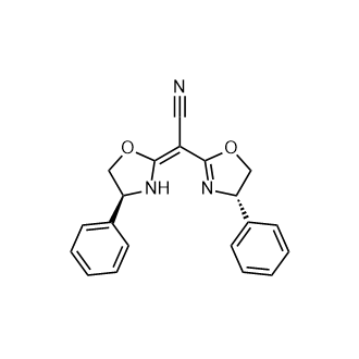 (4S)-(+)-苯基-α-[(4S)-苯噁唑啉-2-亞烷基]-2-噁唑啉-2-乙腈,(4S)-(+)-Phenyl-α-[(4S)-phenyloxazolidin-2-ylidene]-2-oxazoline-2-acetonitrile