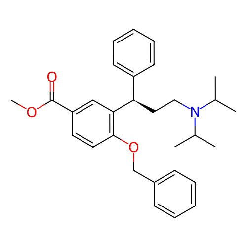 3-[(1R)-3-[雙(1-甲基乙基)氨基]-1-苯基丙基]-4-(苯基甲氧基)苯甲酸甲酯,(R)-methyl 4-(benzyloxy)-3-(3-(diisopropylamino)-1-phenylpropyl)benzoate