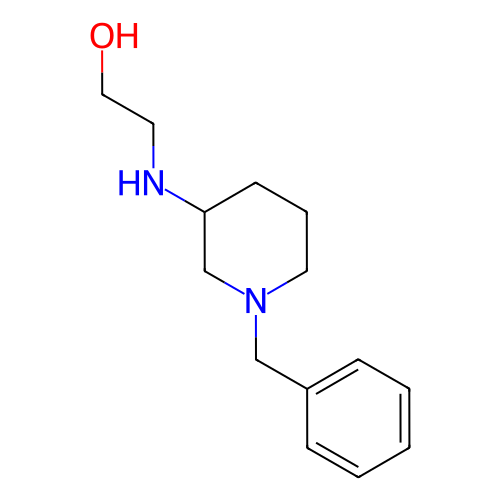 2-((1-苄基哌啶-3-基)氨基)乙烷-1-醇,2-((1-Benzylpiperidin-3-yl)amino)ethan-1-ol