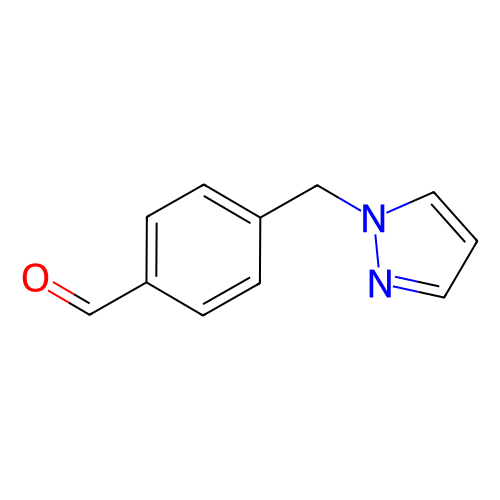 4-[(1H-吡唑-1-基)甲基]苯甲醛,4-[(1H-Pyrazol-1-yl)methyl]benzaldehyde