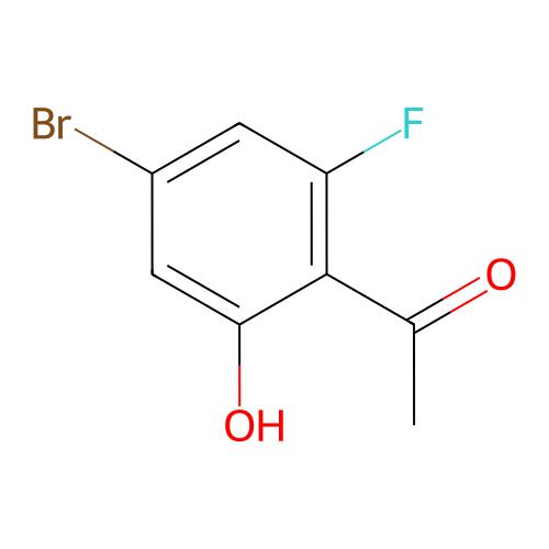1-（4-溴-2-氟-6-羟基苯基）乙酮,1-(4-Bromo-2-fluoro-6-hydroxyphenyl)ethanone