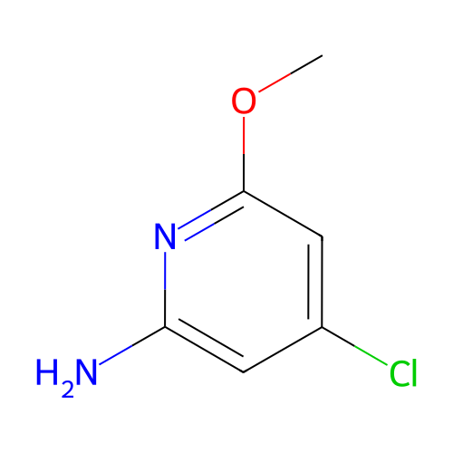 4-氯-6-甲氧基吡啶-2-胺,4-Chloro-6-methoxypyridin-2-amine