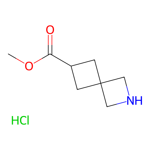 2-氮雜螺并[3.3]庚烷-6-羧酸甲酯鹽酸鹽,Methyl 2-azaspiro[3.3]heptane-6-carboxylate hydrochloride