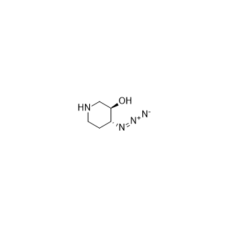 (3R,4R)-4-疊氮基哌啶-3-醇,(3R,4R)-4-Azidopiperidin-3-ol