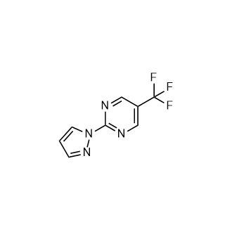 2-(1H-吡唑-1-基)-5-(三氟甲基)嘧啶,2-(1H-Pyrazol-1-yl)-5-(trifluoromethyl)pyrimidine
