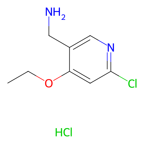 (6-氯-4-乙氧基吡啶-3-基)甲胺盐酸盐,(6-Chloro-4-ethoxypyridin-3-yl)methanamine hydrochloride