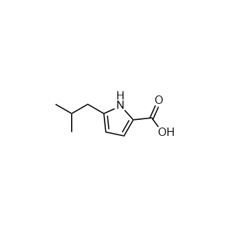 5-异丁基-1H-吡咯-2-羧酸,5-Isobutyl-1H-pyrrole-2-carboxylic acid