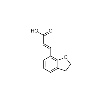 3-(2,3-二氢苯并呋喃-7-基)丙烯酸,3-(2,3-Dihydrobenzofuran-7-yl)acrylic acid