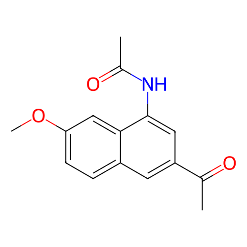 N-(3-乙?；?7-甲氧基萘-1-基)乙酰胺,N-(3-acetyl-7-methoxynaphthalen-1-yl)acetamide