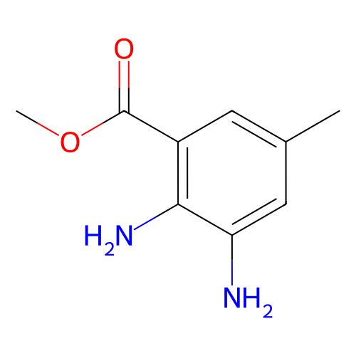 2,3-二氨基-5-甲基苯甲酸甲酯,2,3-Diamino-5-methylbenzoic acid methyl ester