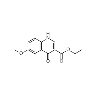 4-羟基-6-甲氧基喹啉-3-羧酸乙酯,Ethyl 4-hydroxy-6-methoxyquinoline-3-carboxylate