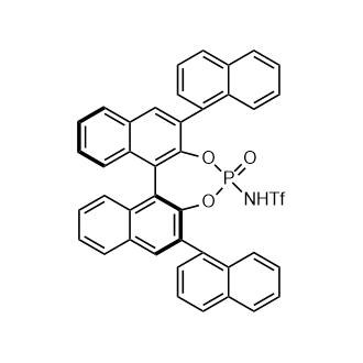 N-((11bS)-2,6-二(萘-1-基)-4-氧化萘并[2,1-d:1',2'-f][1,3,2]二氧杂膦-4-基)-1,1,1-三氟甲烷,N-((11bS)-2,6-di(naphthalen-1-yl)-4-oxidodinaphtho[2,1-d:1',2'-f][1,3,2]dioxaphosphepin-4-yl)-1,1,1-trifluoromethanesulfonamide