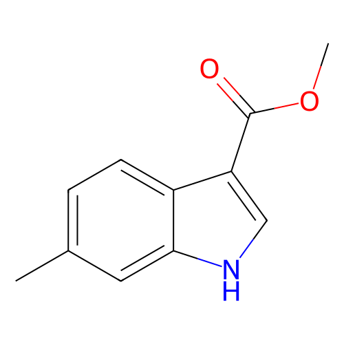 6-甲基-1H-吲哚-3-甲酸甲酯,Methyl 6-methyl-1H-indole-3-carboxylate