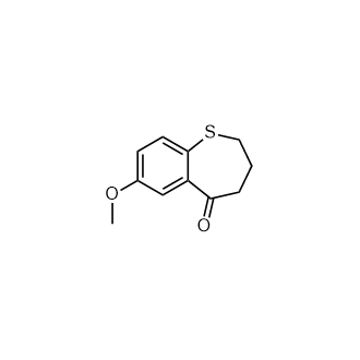 7-甲氧基-3,4-二氢苯并[b]硫杂七环-5(2H)-酮,7-methoxy-3,4-dihydrobenzo[b]thiepin-5(2H)-one