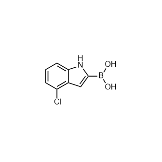 (4-氯-1H-吲哚-2-基)硼酸,(4-Chloro-1H-indol-2-yl)boronic acid