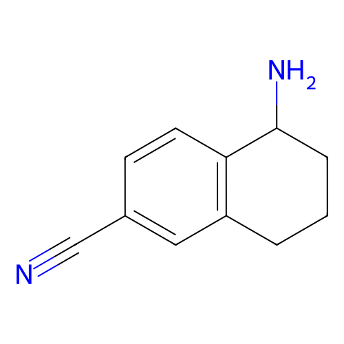 5-氨基-5,6,7,8-四氢萘-2-甲腈,5-Amino-5,6,7,8-tetrahydronaphthalene-2-carbonitrile