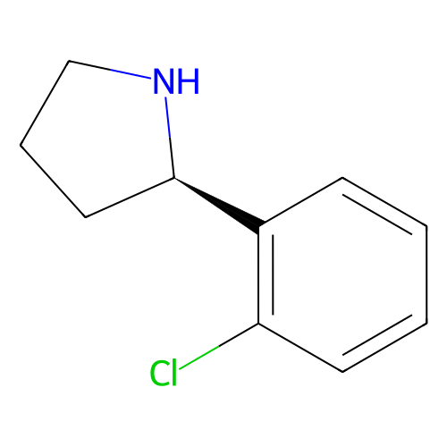 (R)-2-(2-氯苯基)吡咯烷,(R)-2-(2-Chlorophenyl)pyrrolidine