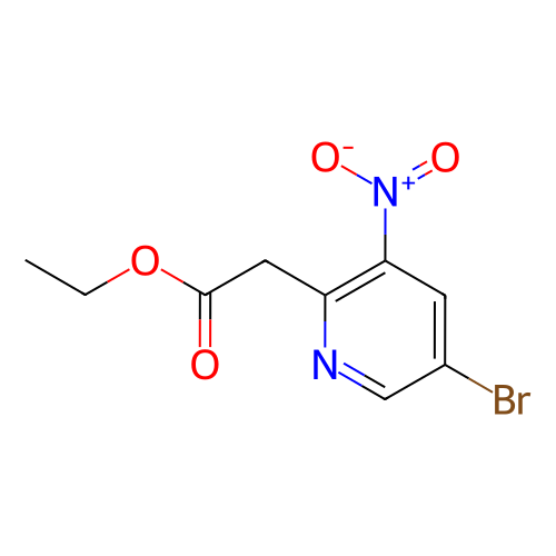 2-(5-溴-3-硝基吡啶-2-基)乙酸乙酯,Ethyl 2-(5-bromo-3-nitropyridin-2-yl)acetate