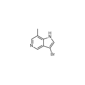 3-溴-7-甲基-1H-吡咯并[3,2-c]吡啶,3-Bromo-7-methyl-1H-pyrrolo[3,2-c]pyridine