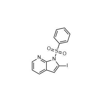 1-苯磺酰基-2-碘-7-氮杂吲哚,2-Iodo-1-(phenylsulfonyl)-7-azaindole