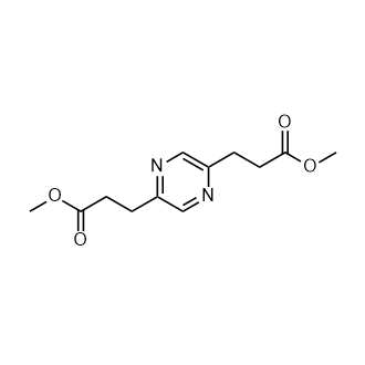 3,3'-(吡嗪-2,5-二基)二丙酸二甲酯,Dimethyl 3,3'-(pyrazine-2,5-diyl)dipropionate