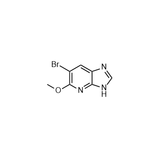 6-溴-5-甲氧基-3H-咪唑并[4,5-b]吡啶,6-Bromo-5-methoxy-3H-imidazo[4,5-b]pyridine
