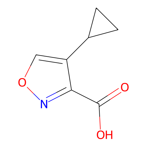 4-环丙基异噁唑-3-羧酸,4-Cyclopropylisoxazole-3-carboxylic acid