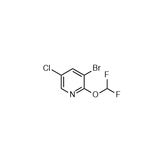 3-溴-5-氯-2-(二氟甲氧基)吡啶,3-Bromo-5-chloro-2-(difluoromethoxy)pyridine