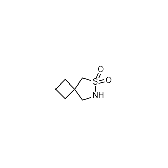 6-噻吩-7-氮雜螺[3.4]辛烷 6,6-二氧化物,6-Thia-7-azaspiro[3.4]octane 6,6-dioxide