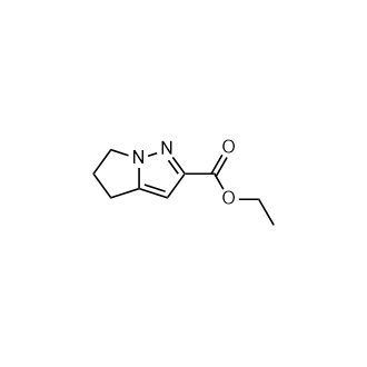 5,6-二氢-4H-吡咯并[1,2-b]吡唑-2-羧酸乙酯,Ethyl 5,6-dihydro-4H-pyrrolo[1,2-b]pyrazole-2-carboxylate