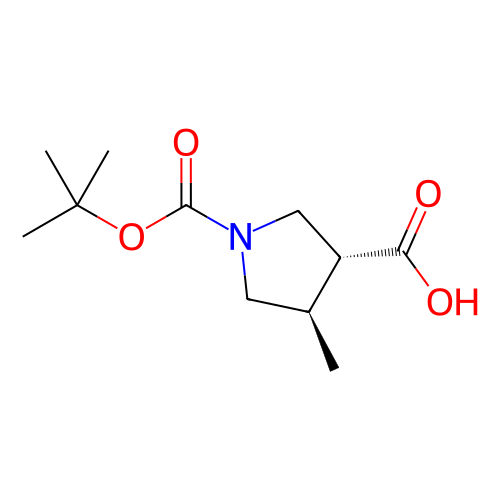 反式-1-[(叔丁氧基)羰基] -4-甲基吡咯烷-3-羧酸,trans-1-[(tert-Butoxy)carbonyl]-4-methylpyrrolidine-3-carboxylic acid