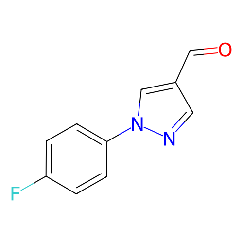 1-(4-氟苯基)-1H-吡唑-4-甲醛,1-(4-Fluorophenyl)-1H-pyrazole-4-carbaldehyde