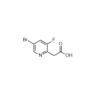 2-(5-溴-3-氟吡啶-2-基)乙酸,2-(5-Bromo-3-fluoropyridin-2-yl)acetic acid