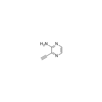 3-乙炔基吡嗪-2-胺,3-Ethynylpyrazin-2-amine