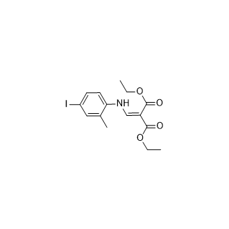 2-((((4-碘-2-甲基苯基)氨基)亞甲基)丙二酸二乙酯,Diethyl 2-((4-iodo-2-methylphenylamino)methylene)malonate