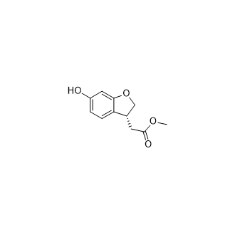 (R)-2-(6-羟基-2,3-二氢苯并呋喃-3-基)乙酸乙酯,(R)-methyl 2-(6-hydroxy-2,3-dihydrobenzofuran-3-yl)acetate