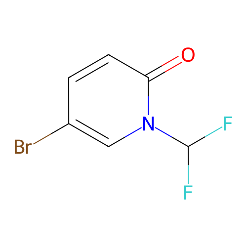 5-溴-1-(二氟甲基)吡啶-2(1H)-酮,5-Bromo-1-(difluoromethyl)pyridin-2(1H)-one