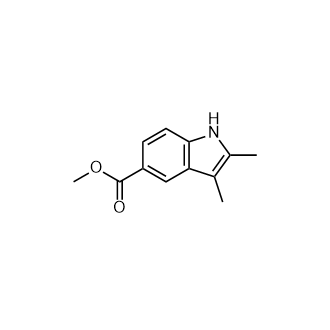 2,3-二甲基-1H-吲哚-5-甲酸甲酯,Methyl 2,3-dimethyl-1H-indole-5-carboxylate