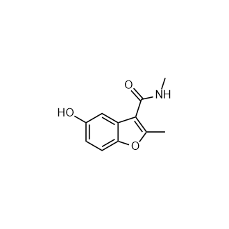 5-羥基-N,2-二甲基苯并呋喃-3-甲酰胺,5-Hydroxy-N,2-dimethylbenzofuran-3-carboxamide